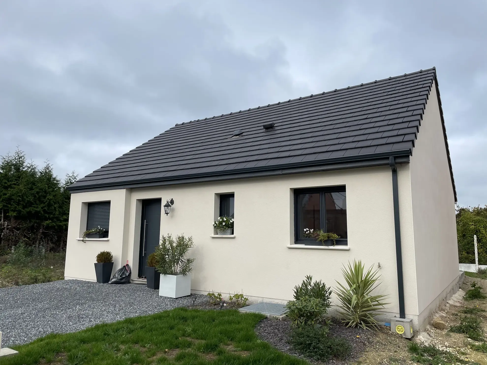 Maison neuve de plain-pied à Flesselles avec 2 chambres