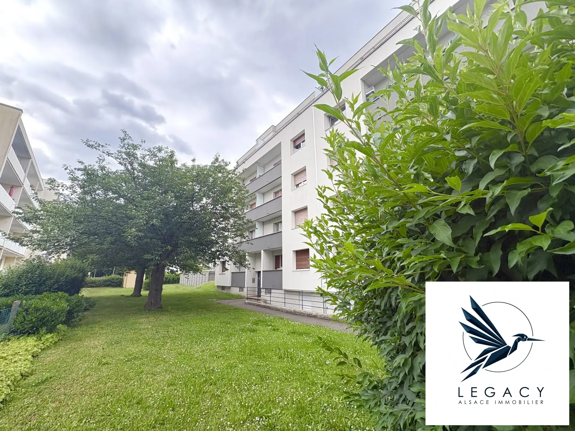 Appartement 3 pièces de 74,40 m² avec balcons à Strasbourg