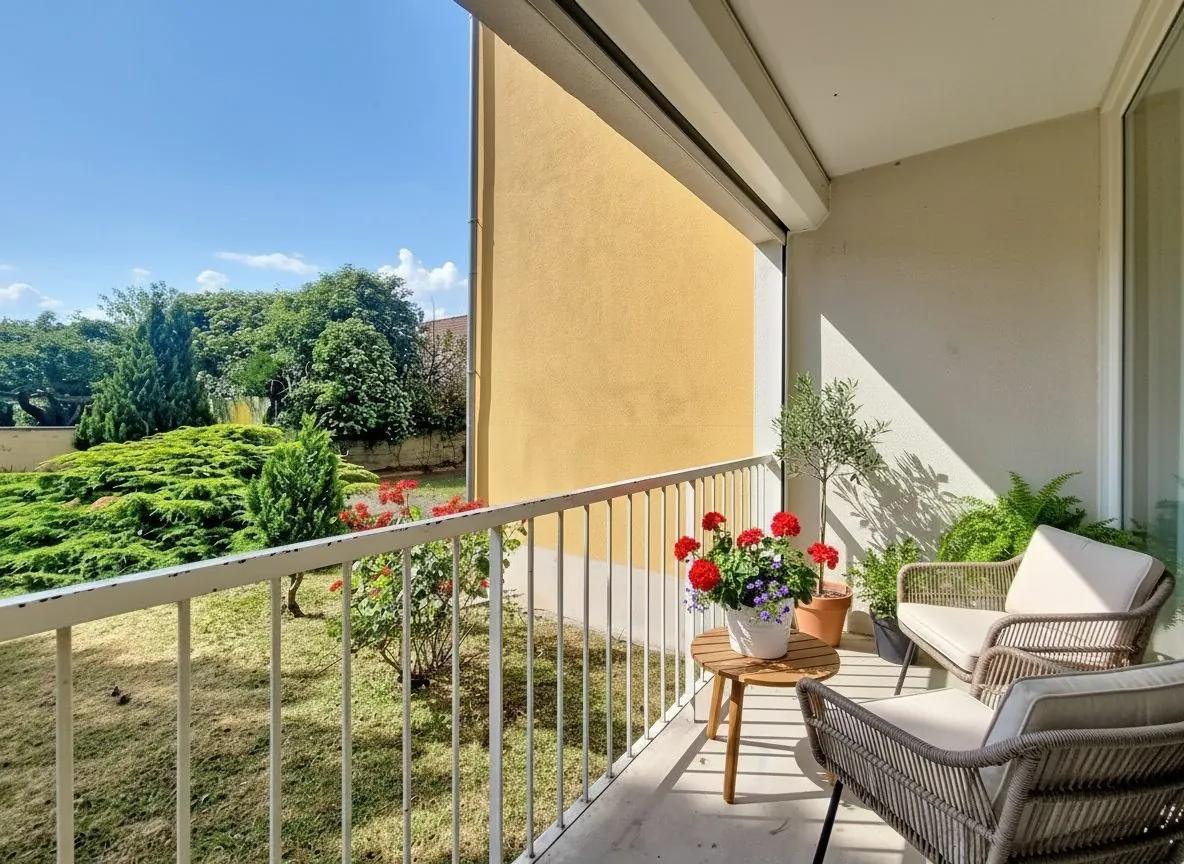 Appartement 4 pièces avec terrasse, garage et cave à Baldersheim