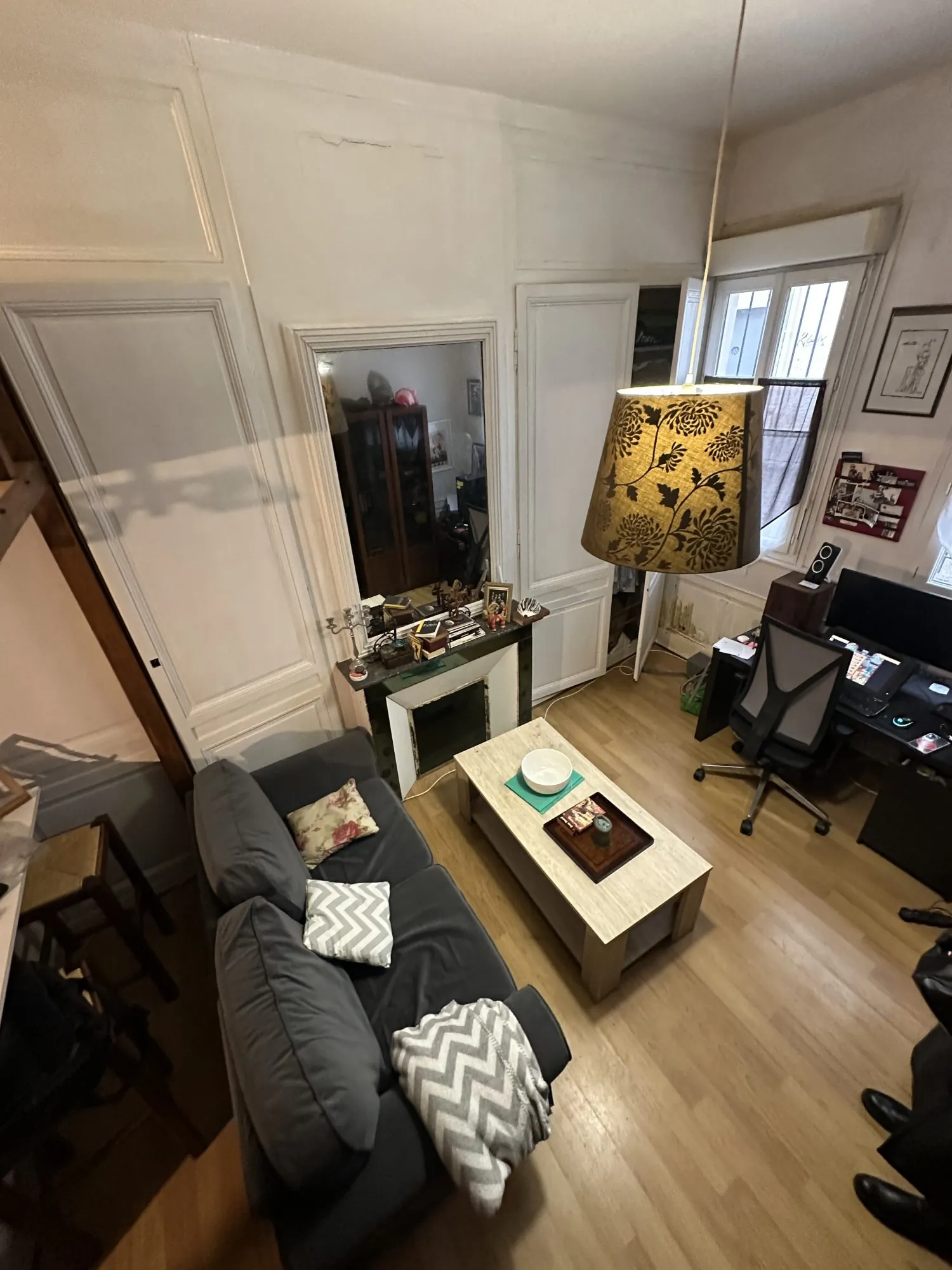 Studio à vendre à Rouen Beauvoisine avec mezzanine – 21 m²