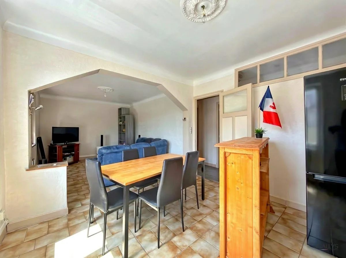 Appartement T3 loué à Valleroy, parfait pour investissement rentable