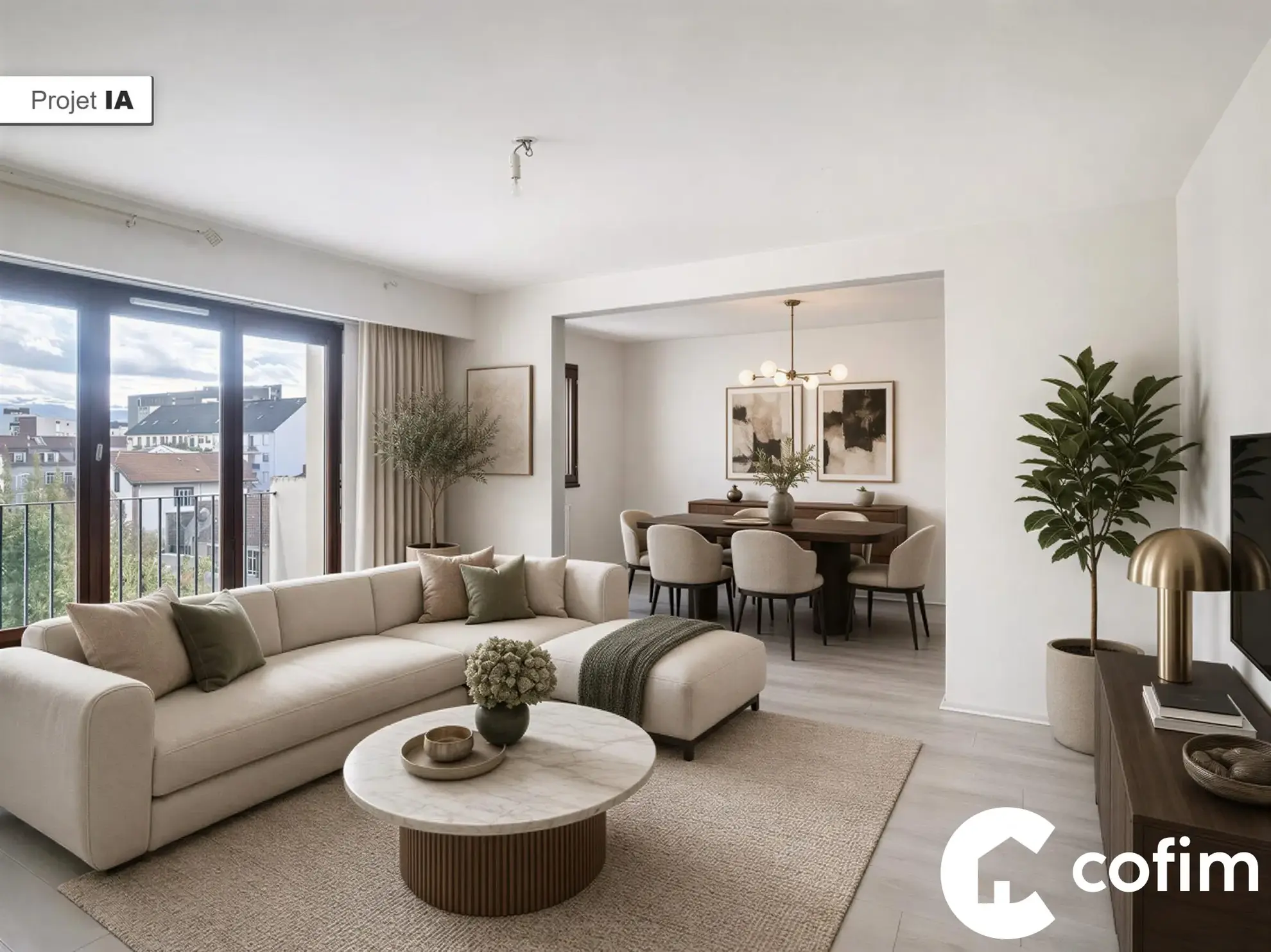 Appartement à vendre à Pau avec vue montagne et balcon de 3 m² – 92 m²