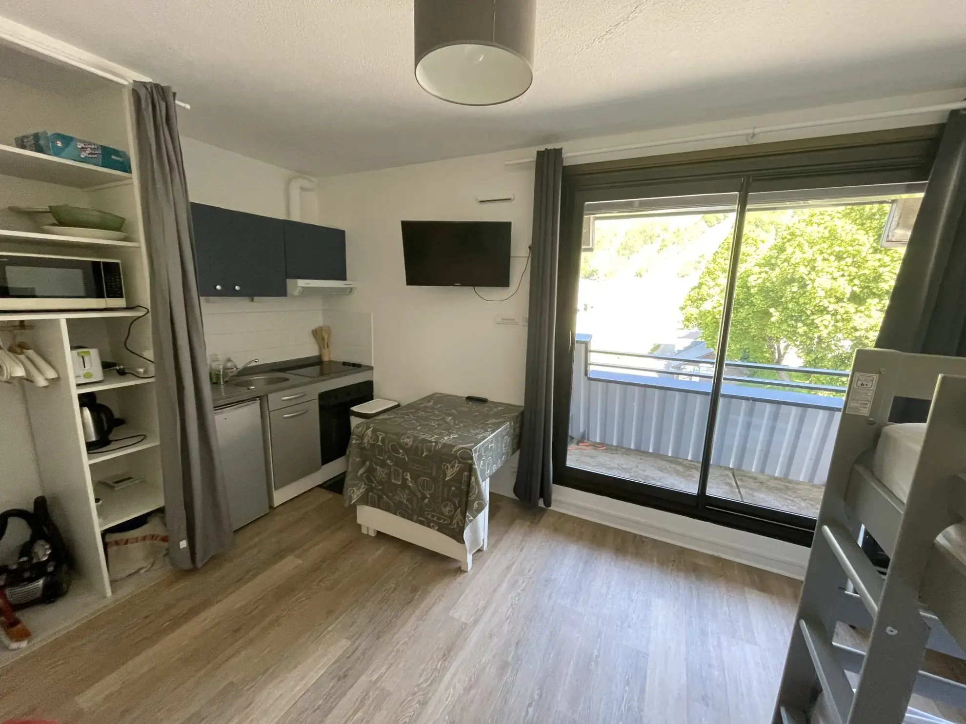 Studio de 19 m² avec Balcon et Vue sur les Pistes à Besse-et-Saint-Anastaise