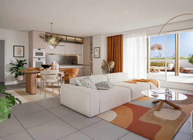Appartement 2 pièces à Gagny avec parking et TVA réduite – Livraison 2028