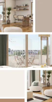 Appartement T3 à Stains de 61,1 m² avec parking, livraison 2027