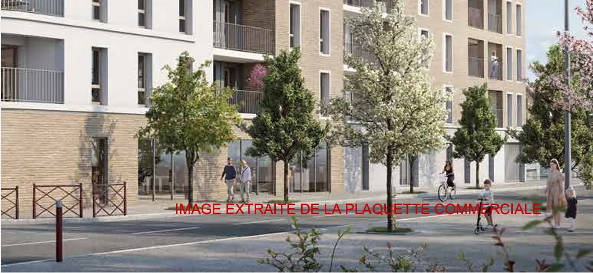 Vente d’un appartement neuf 3 pièces à Stains (93240) avec parking et livraison en 2027