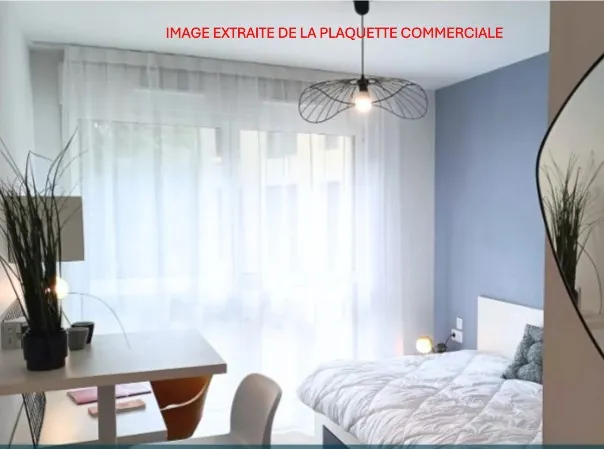Studio à vendre à Clermont-Ferrand – Résidence étudiante, dernier étage, 21,10 m², livraison 2026