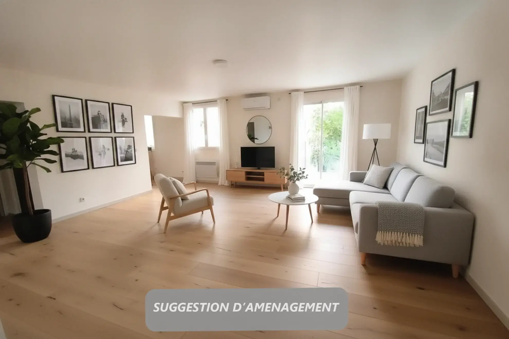 Appartement T4 de 90 m² avec terrasse en centre-ville de Lamalou-les-Bains
