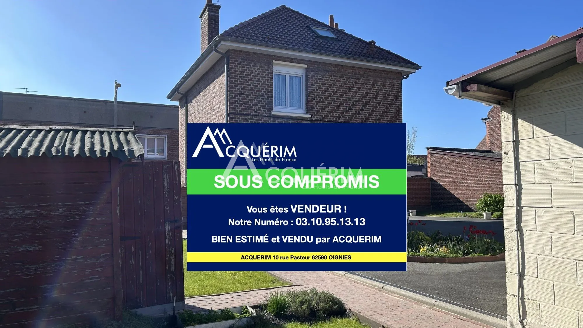 Maison individuelle à vendre à Oignies - Centre-ville, terrain 505m²