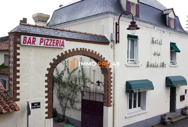 Fonds de commerce hôtel-restaurant avec logement dans le Maine-et-Loire