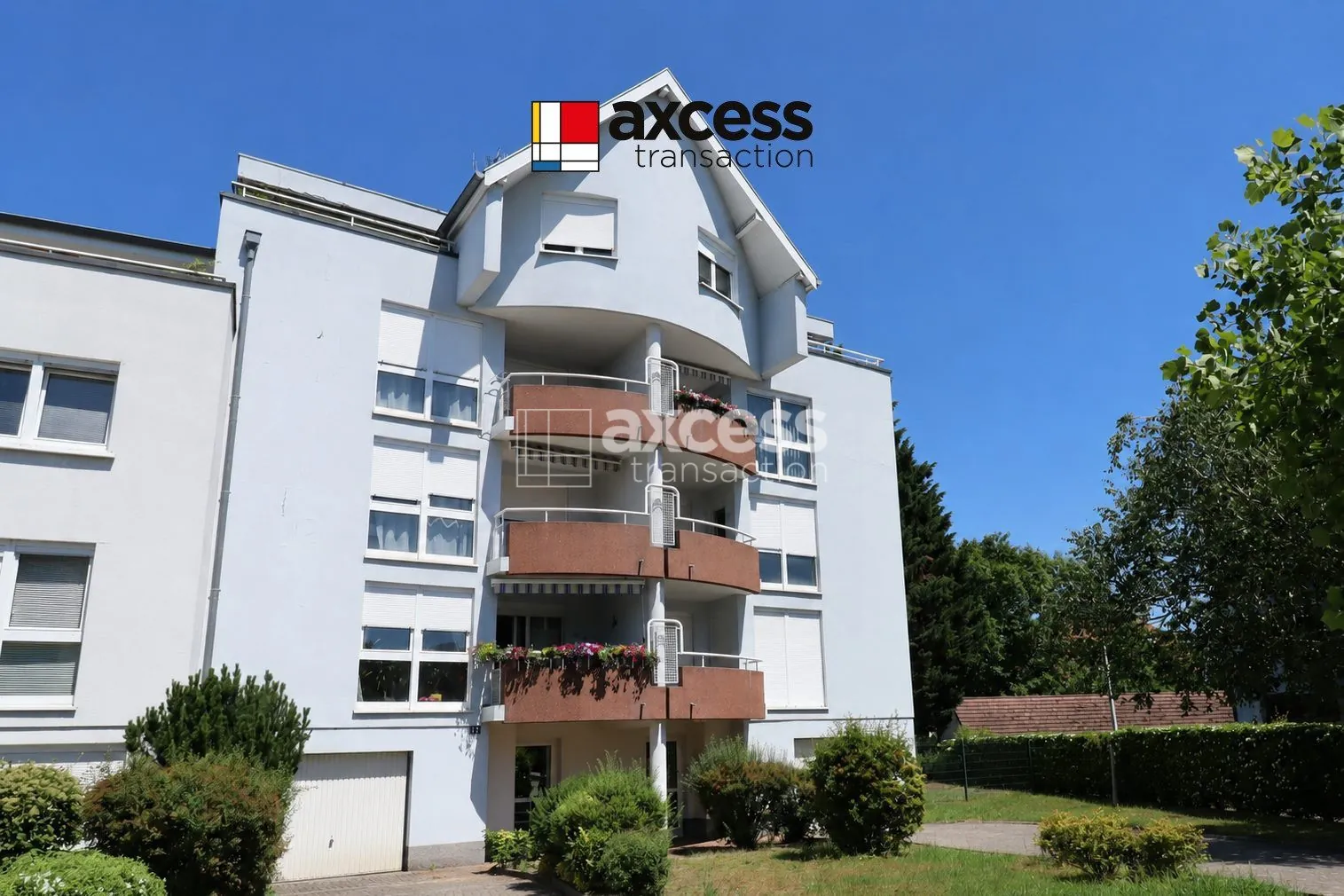 Appartement 3 pièces avec terrasse, cave et garage à Haguenau