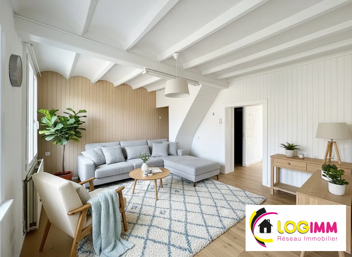 Maison de ville à Vieux-Condé avec jardin et fort potentiel