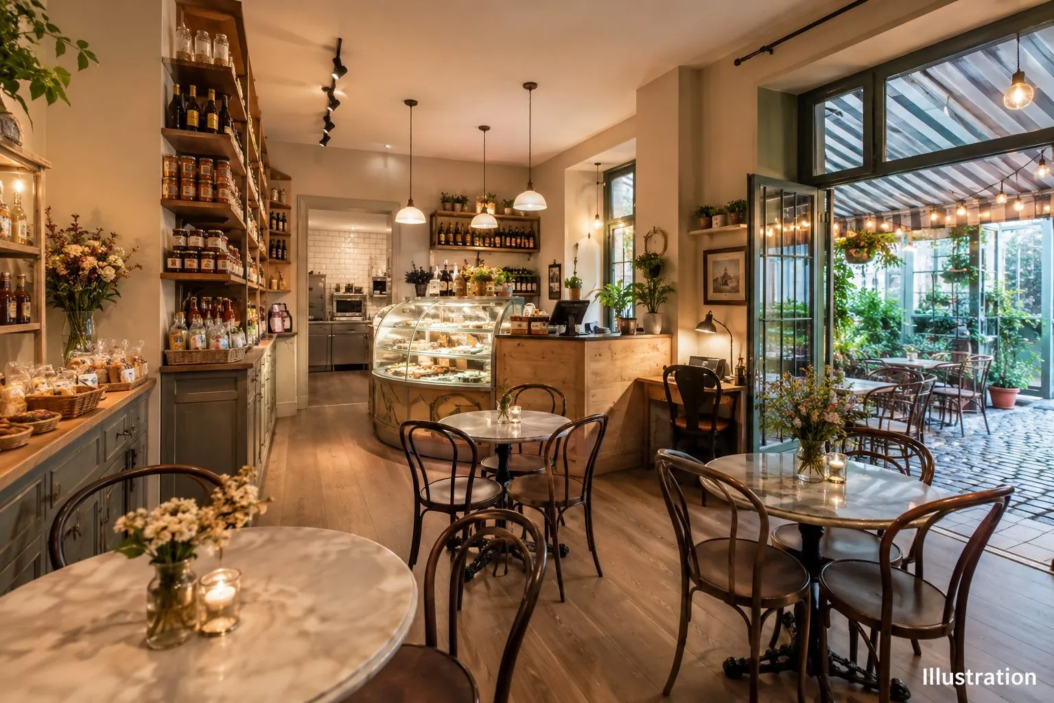 Tea-room épicerie à vendre au cœur du Vieux-Carouge à Genève