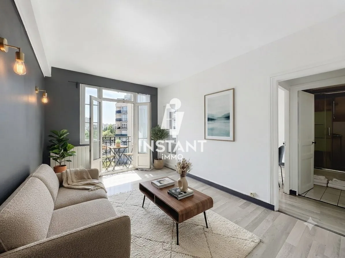 Appartement 2 pièces à Choisy-le-Roi de 35 m² avec balcon et cave
