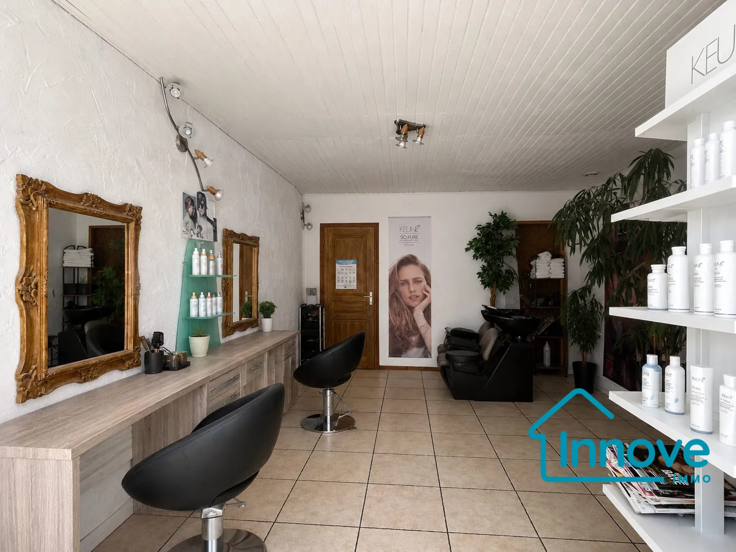 Salon de coiffure à vendre à Grisolles - Clientèle fidèle et emplacement stratégique