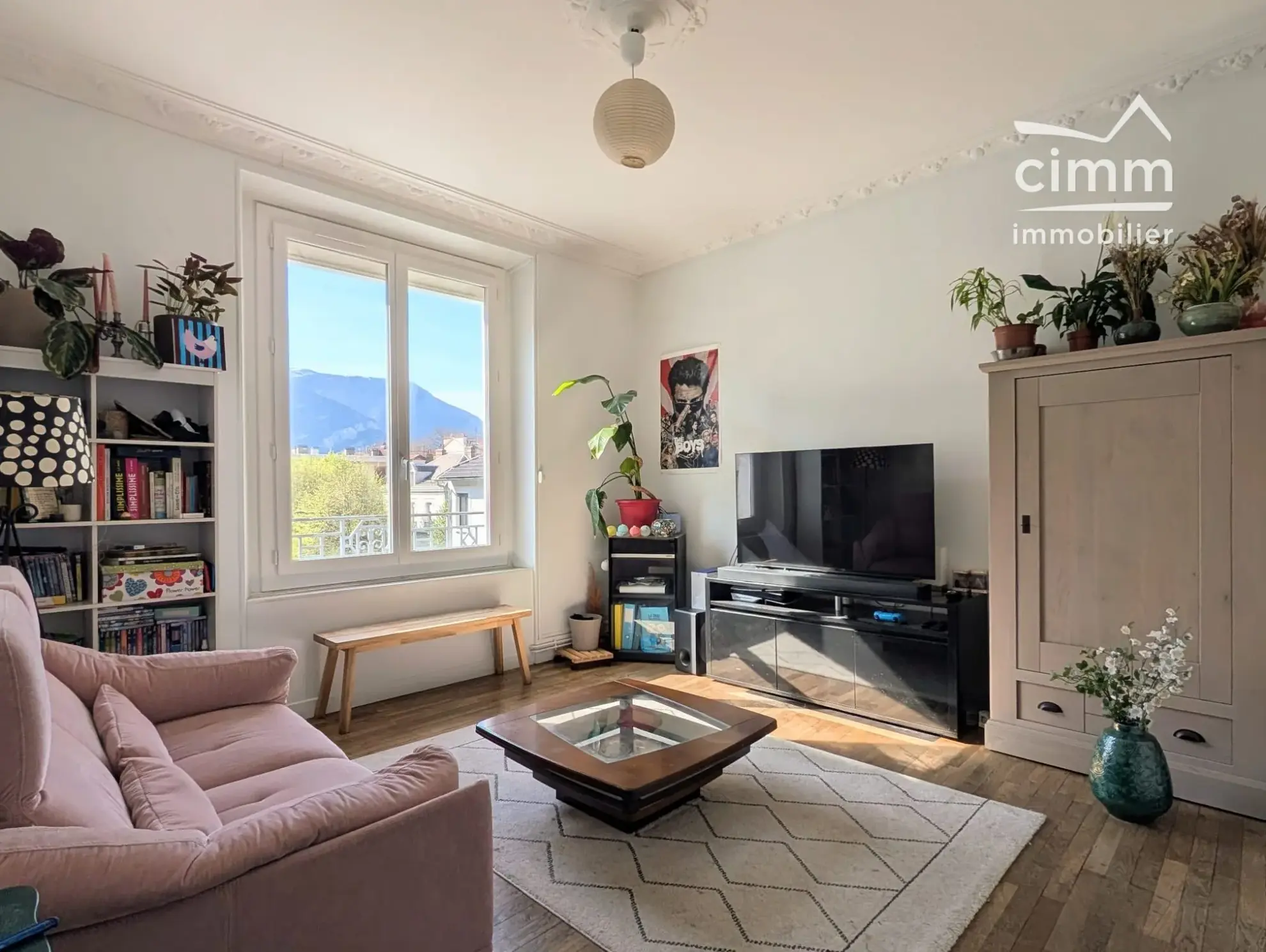 Appartement à vendre à Grenoble de 68 m² avec cave et vue sur le Vercors
