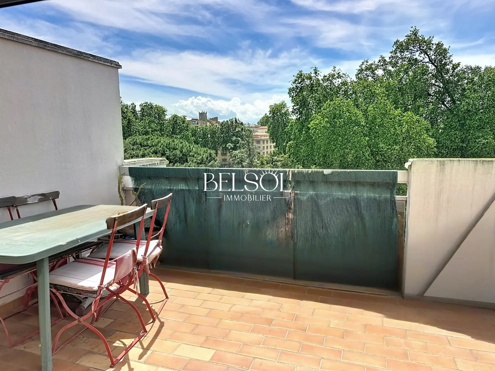 Appartement T3 avec terrasse à Perpignan au cœur du Quartier des Fleurs