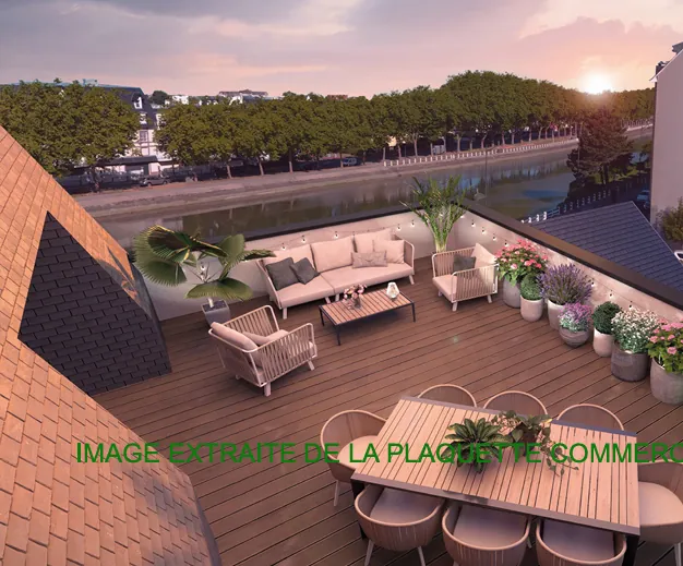 Studio neuf à Trouville-sur-Mer avec balcon, livraison 2028, prix attractif