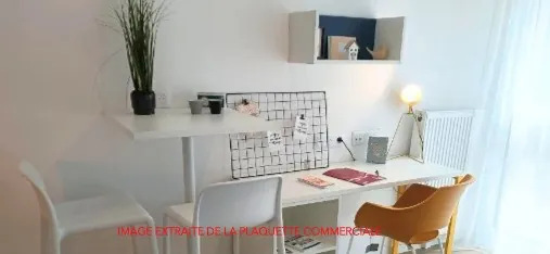 Studio étudiant à Clermont-Ferrand de 17,10 m² livré en 2026 au prix de 96 000 €
