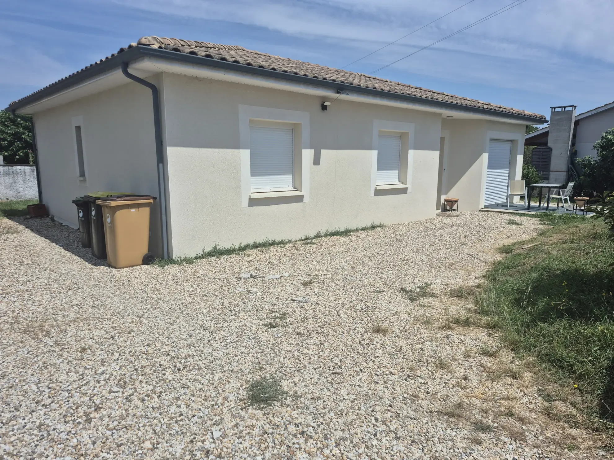 Maison neuve de plain-pied à Galgon avec 3 chambres et excellent confort énergétique