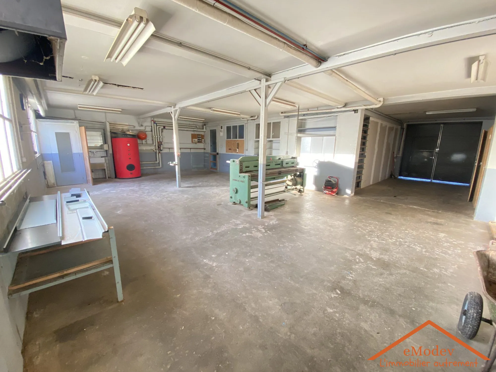 Ensemble immobilier avec atelier et appartement loué à Saulcy-sur-Meurthe