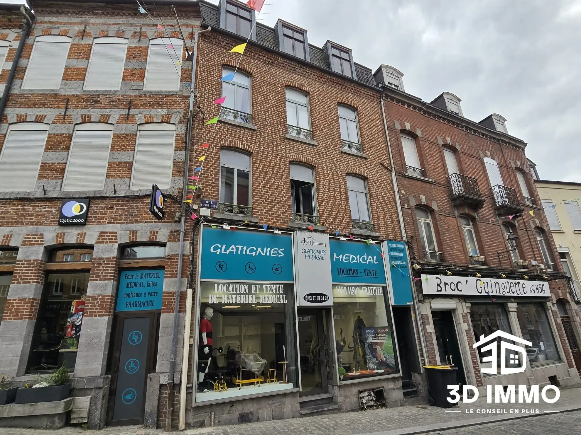 Immeuble à vendre au centre-ville d'Avesnes-sur-Helpe - Investissement idéal
