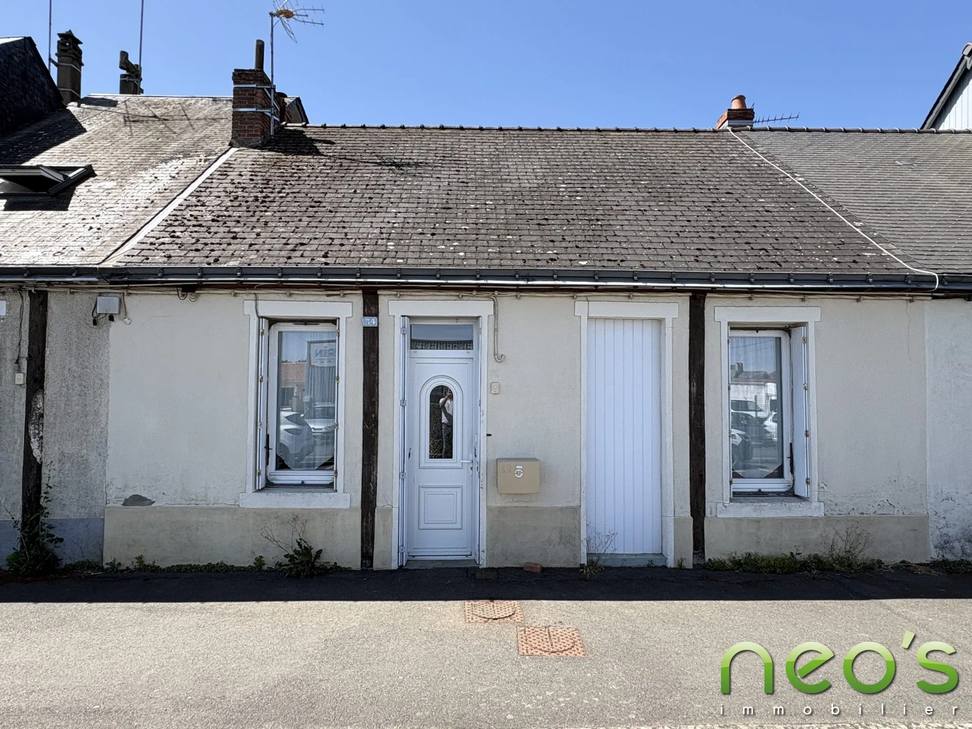 Maison à vendre à Saint Macaire en Mauges avec jardin clos et travaux d'assainissement