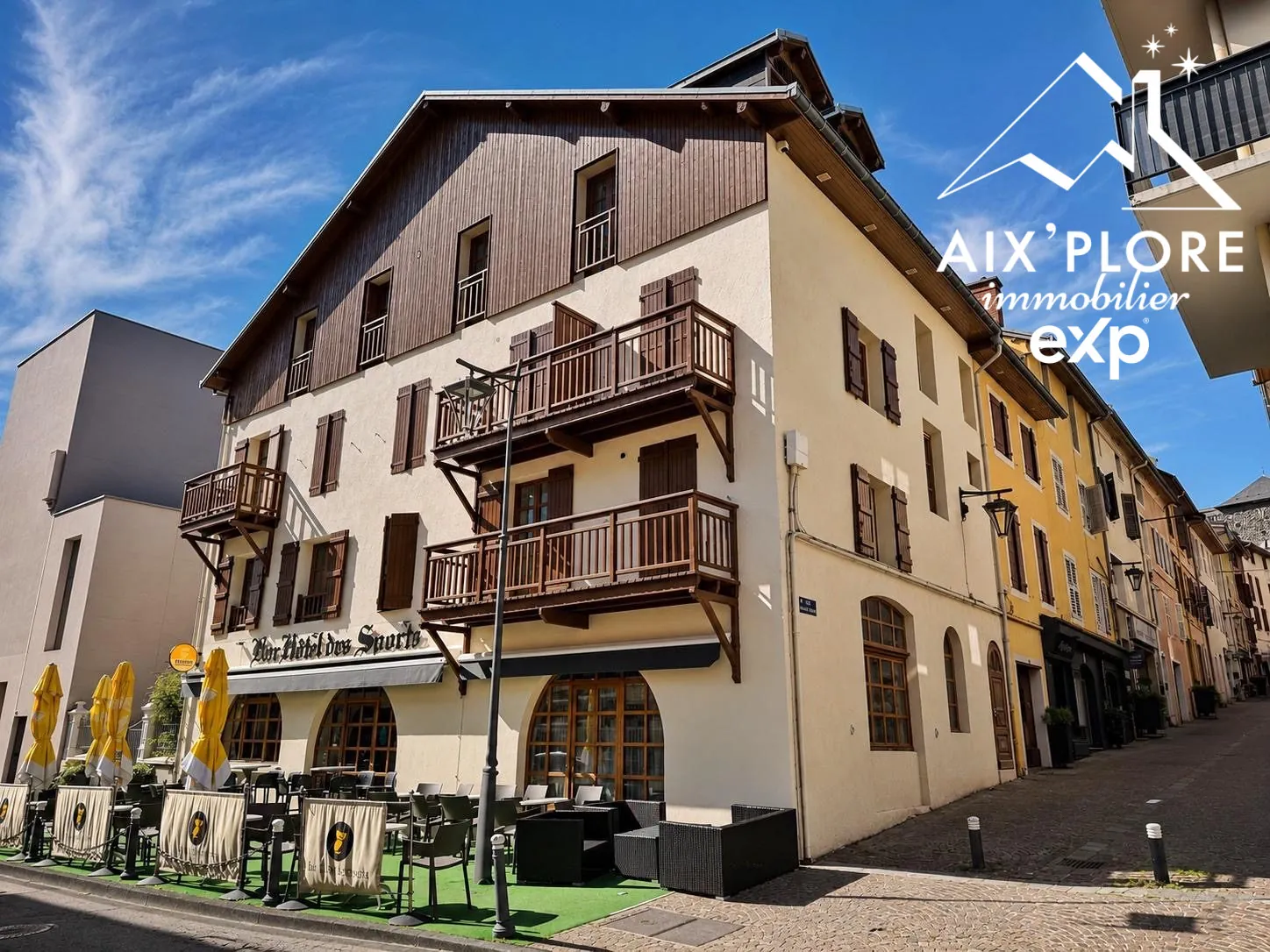 Appartement T2 à Saint-Jean-de-Maurienne avec combles, 40 m², 3e étage à vendre