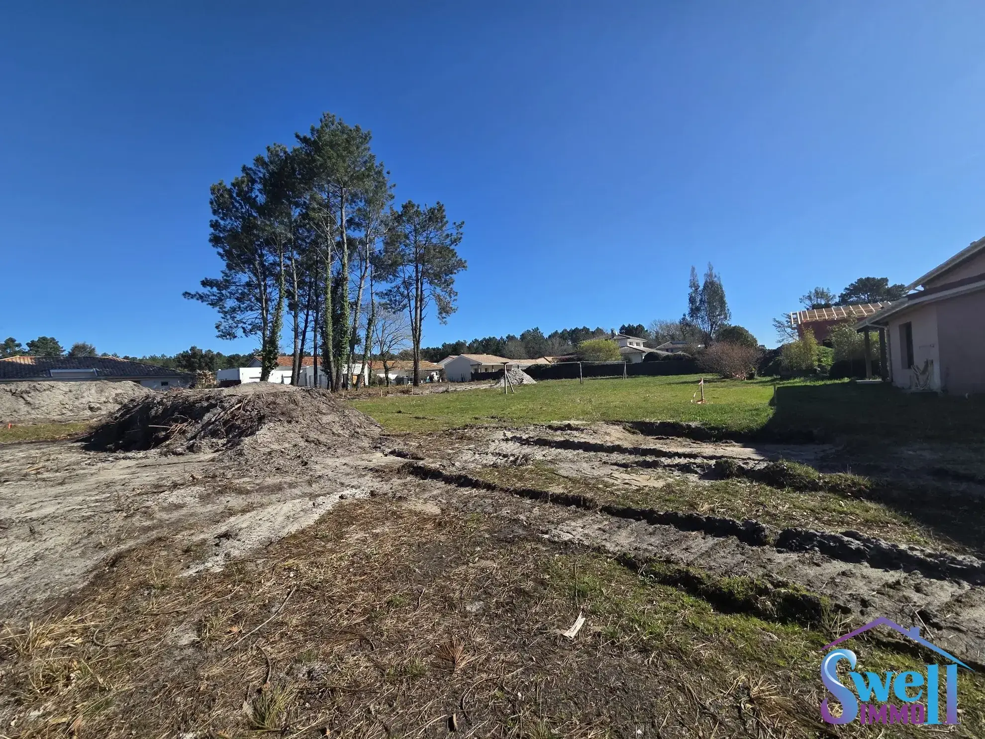 Terrain constructible de 525 m² à Moliets-et-Maa dans un lotissement tranquille