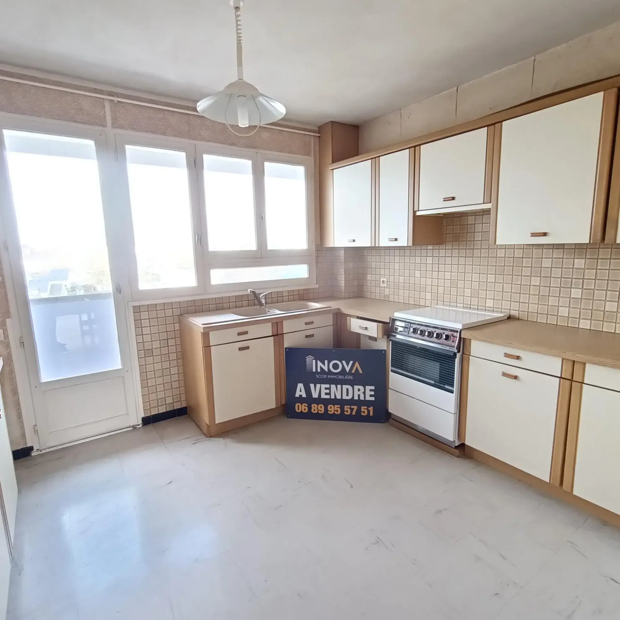 Appartement à vendre Lorient Ouest, 3 pièces, balcon, parking, cave