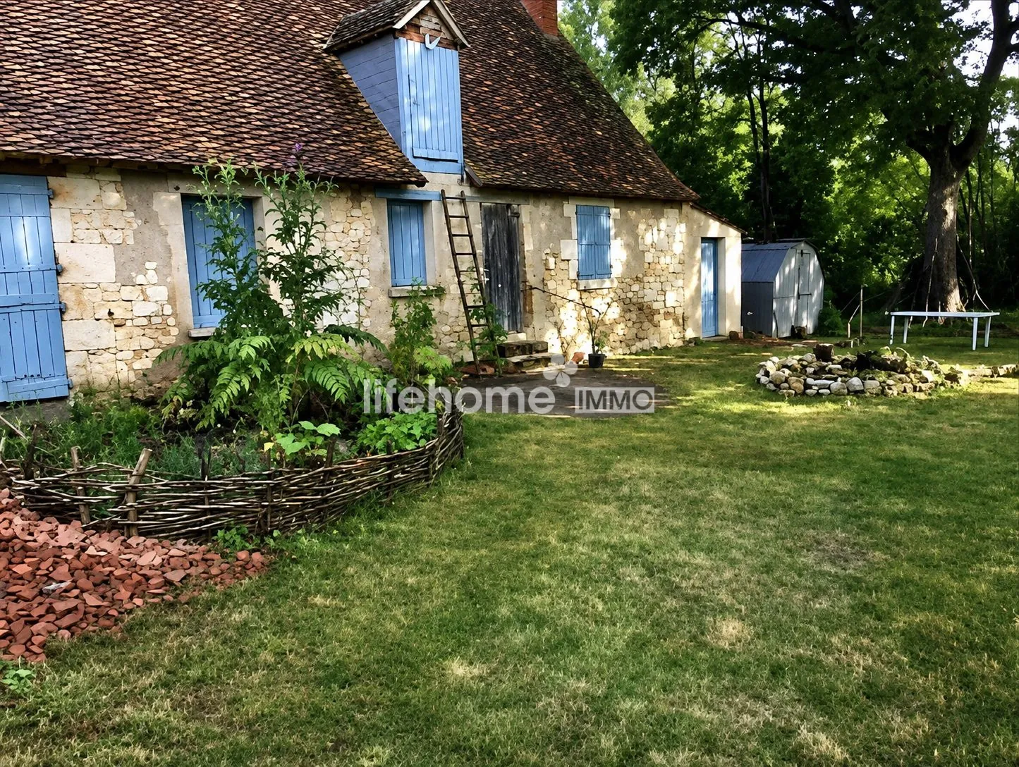 Maison à vendre à Heugnes - Charmante demeure de 56 m² en environnement calme