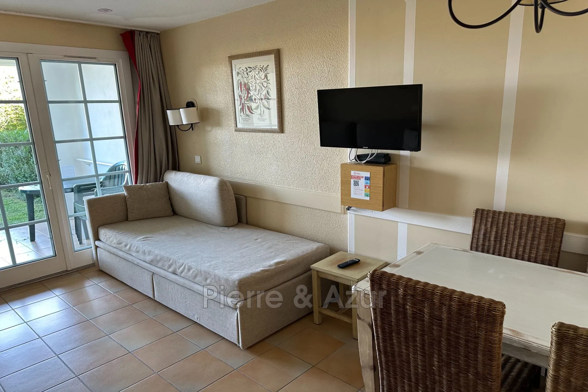 Appartement 2 pièces avec piscine et vue mer à Urrugne sur la Côte Basque 