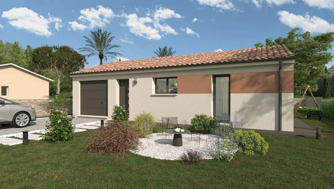 Maison neuve à Toulenne avec terrain clôturé, idéale pour devenir propriétaire