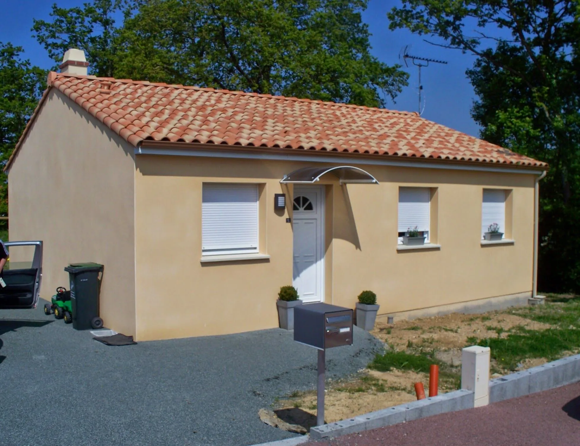 Maison de plain-pied avec jardin à vendre à Langon