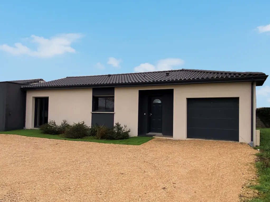 Maison 3 chambres avec garage et jardin à Portets