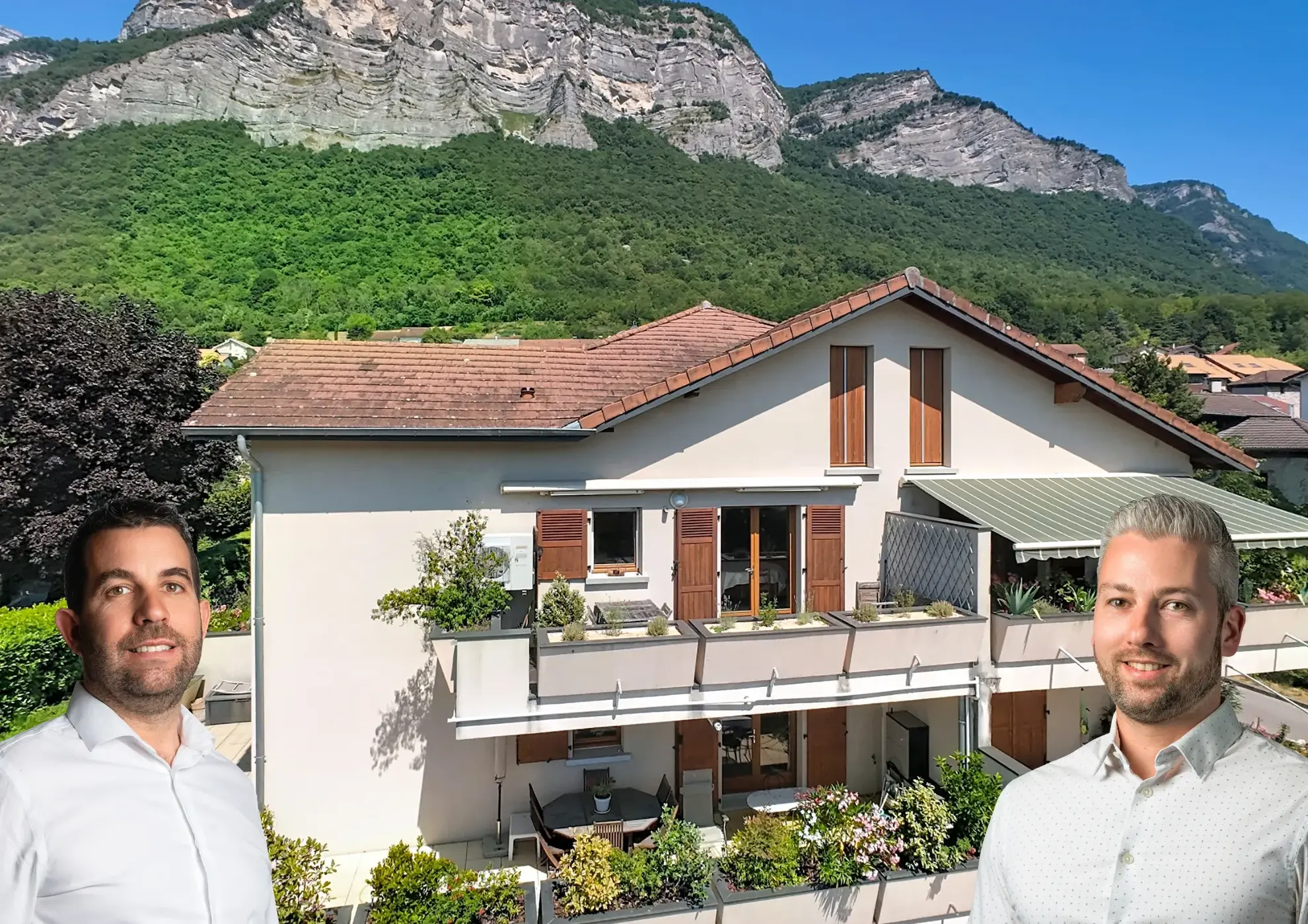 Appartement T4 duplex lumineux avec terrasse à Lumbin, proche Grenoble et Chambéry