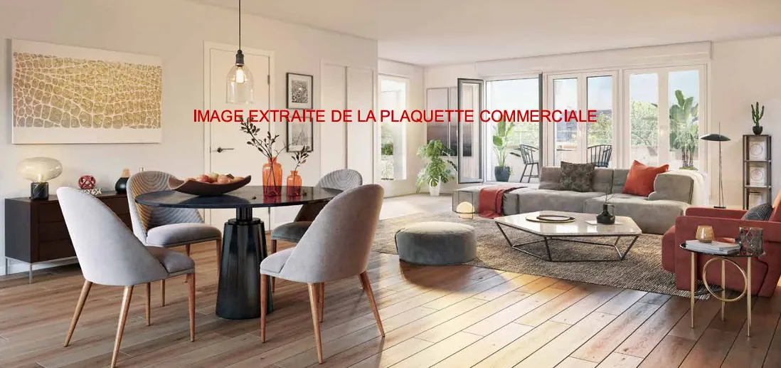 Appartement T3 neuf à Thorigne-Fouillard avec balcon et parking - Livraison 2027