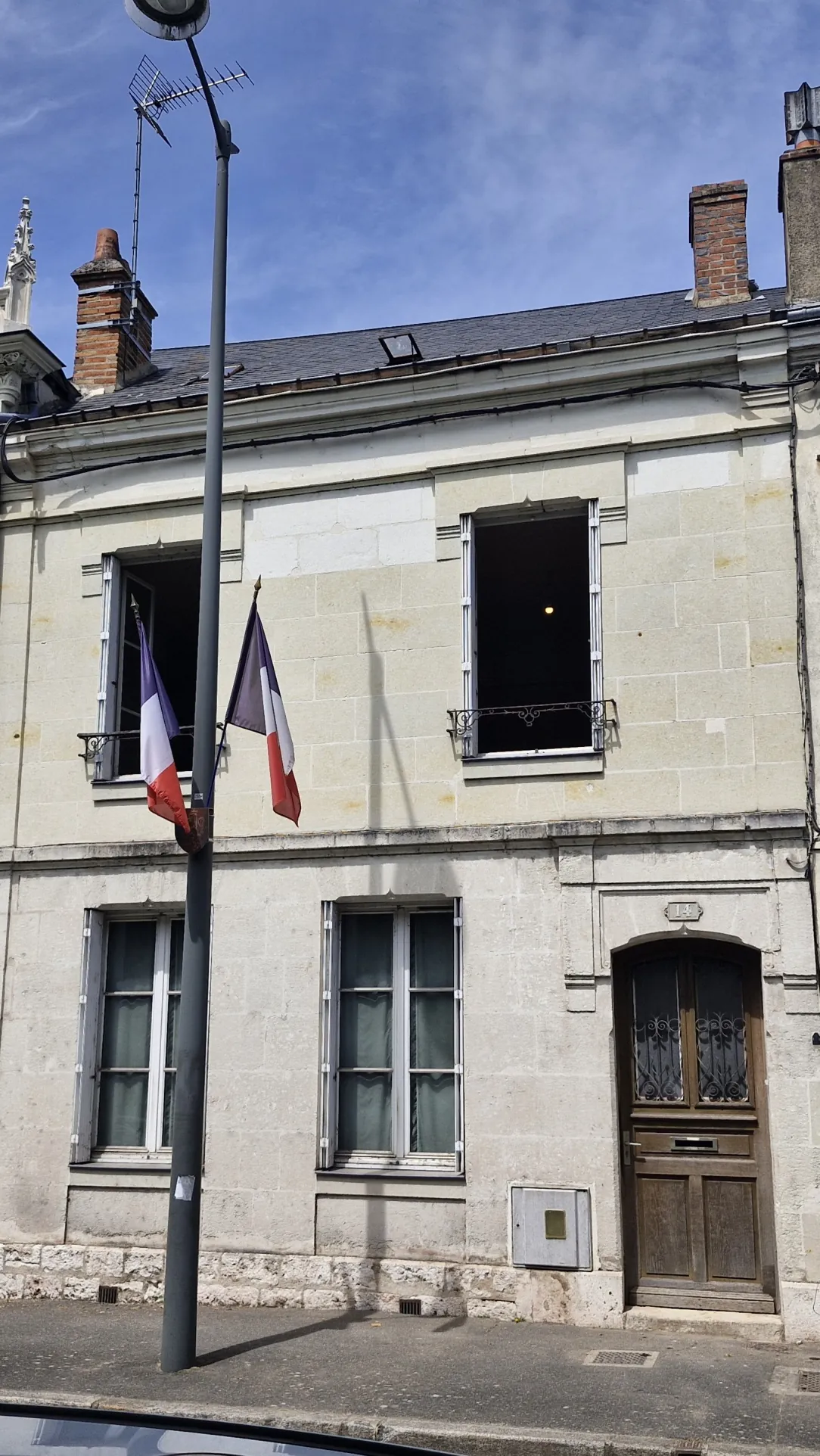 Maison à rénover avec jardin privé et vue sur le Loir au cœur de Vendôme