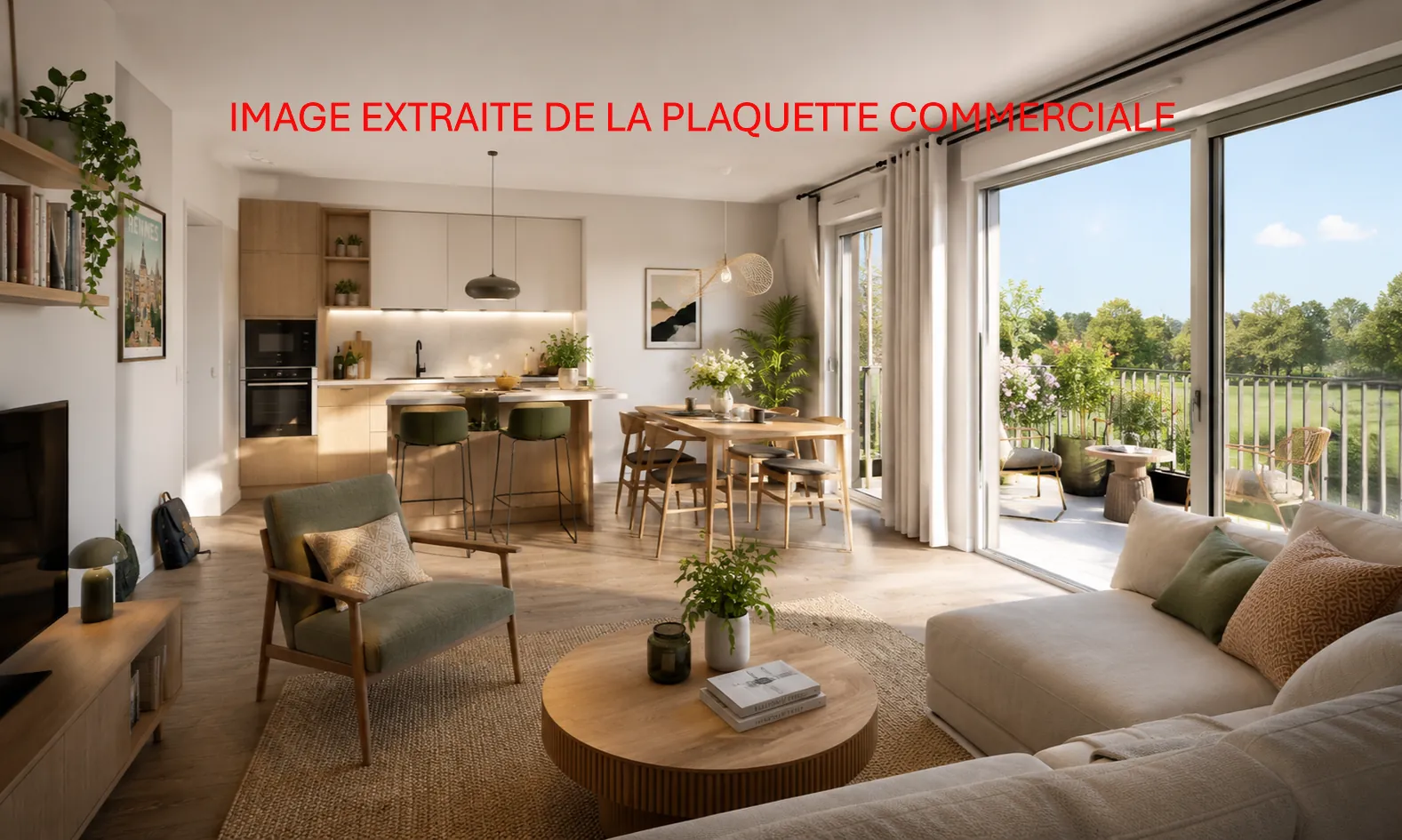 Appartement neuf T3 au Rheu avec TVA réduite, livraison 2028