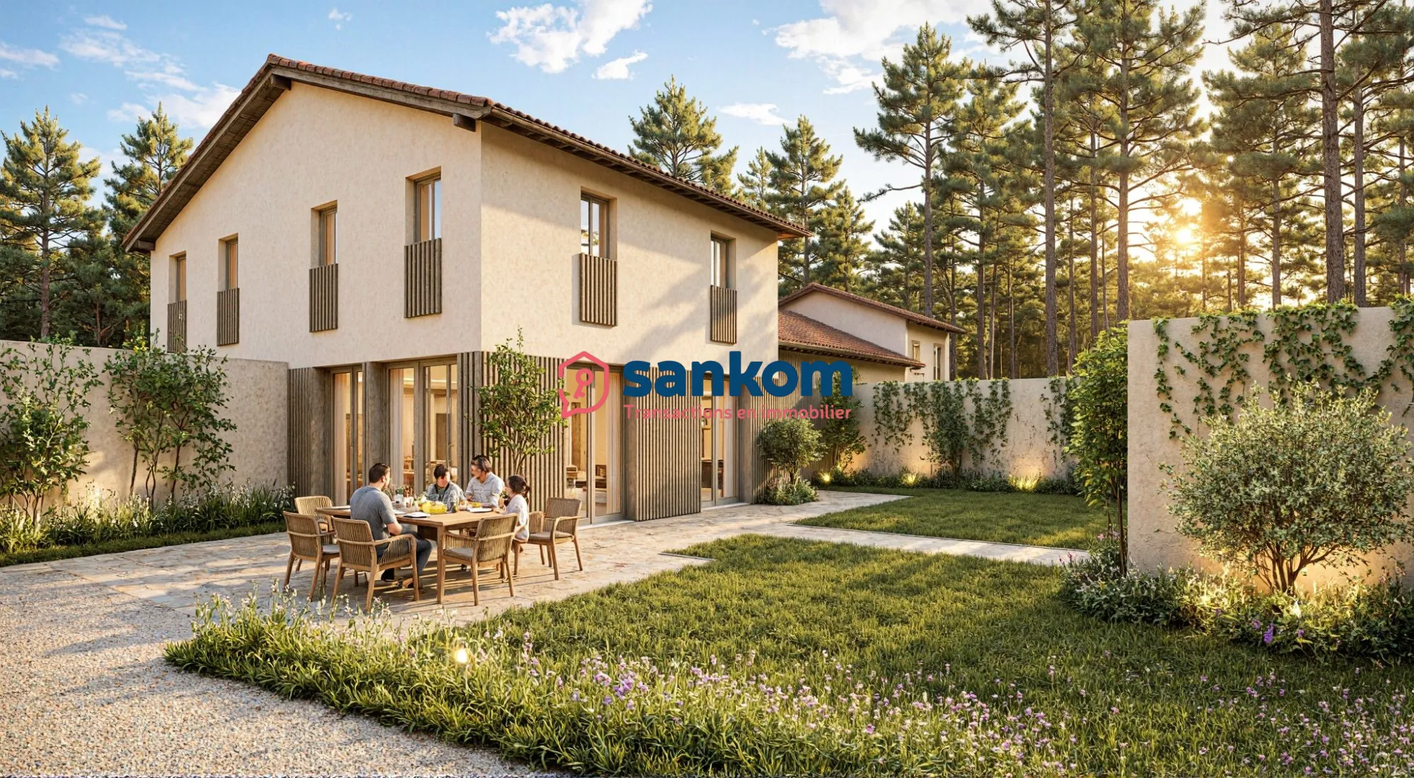 Maison patio à personnaliser avec jardin et garage à Chaspinhac – Opportunité rare