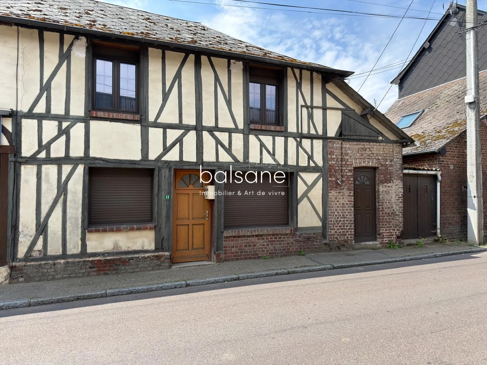 Maison de ville à vendre à Grand Bourgtheroulde — Investissement ou première acquisition