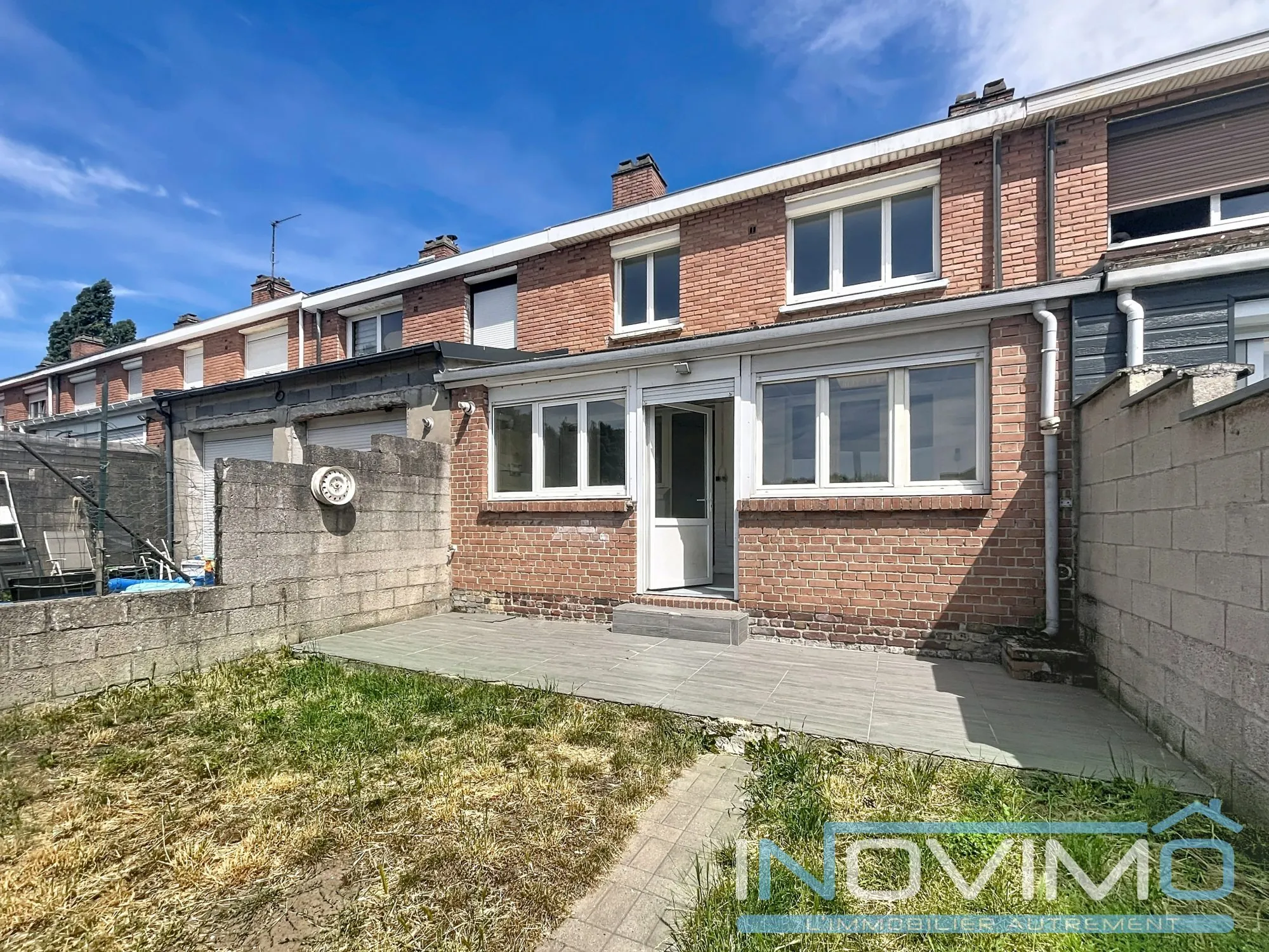 Maison à vendre à Dunkerque avec jardin exposé plein sud et 3 chambres
