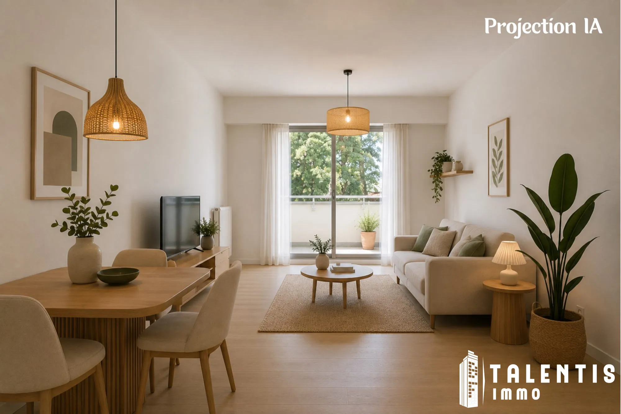 Appartement 3 pièces à vendre à Nantes dans le quartier de la Greneraie avec balcon et garage