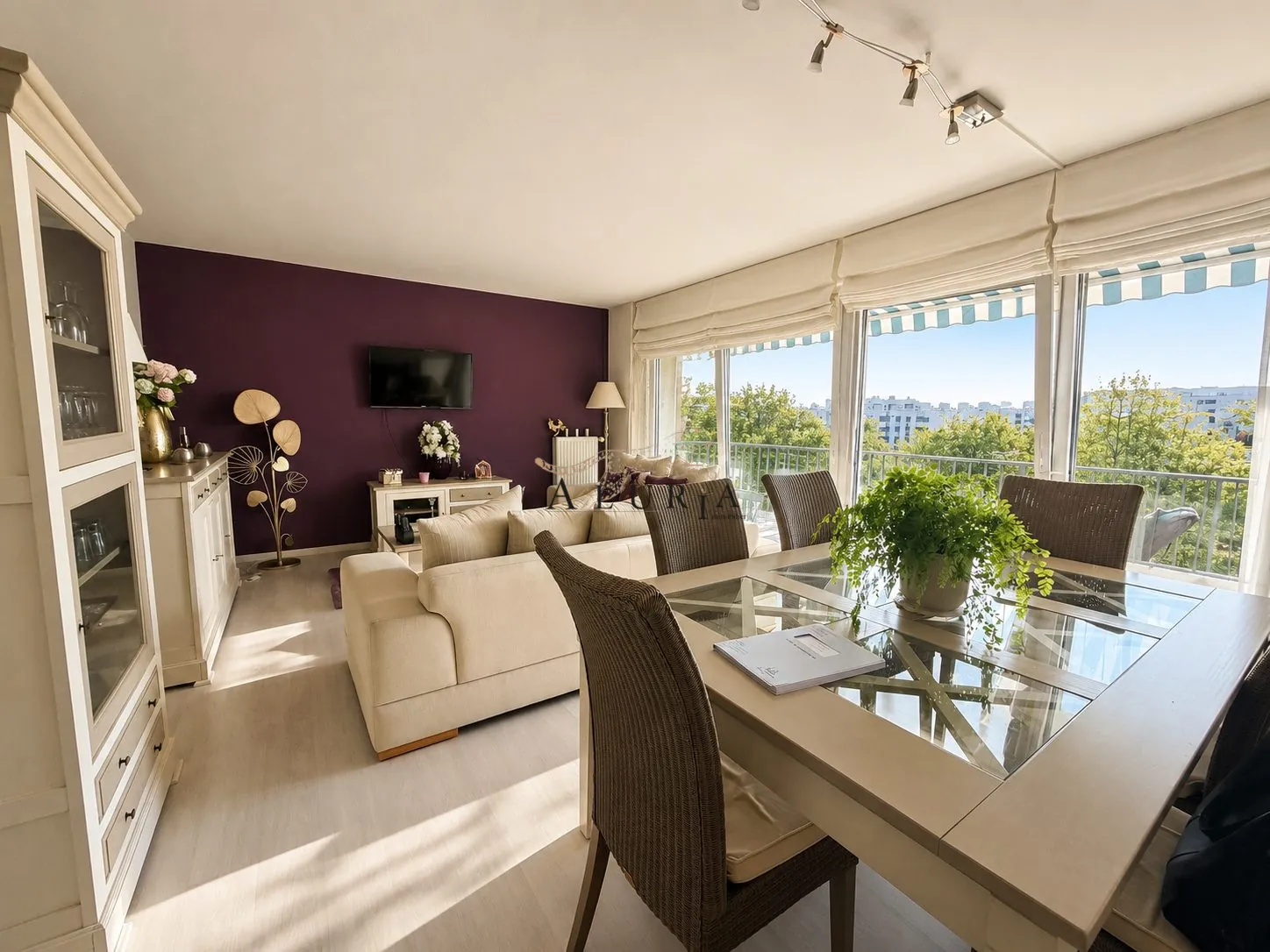 Appartement T4 lumineux de 85 m² avec balcons à Tours