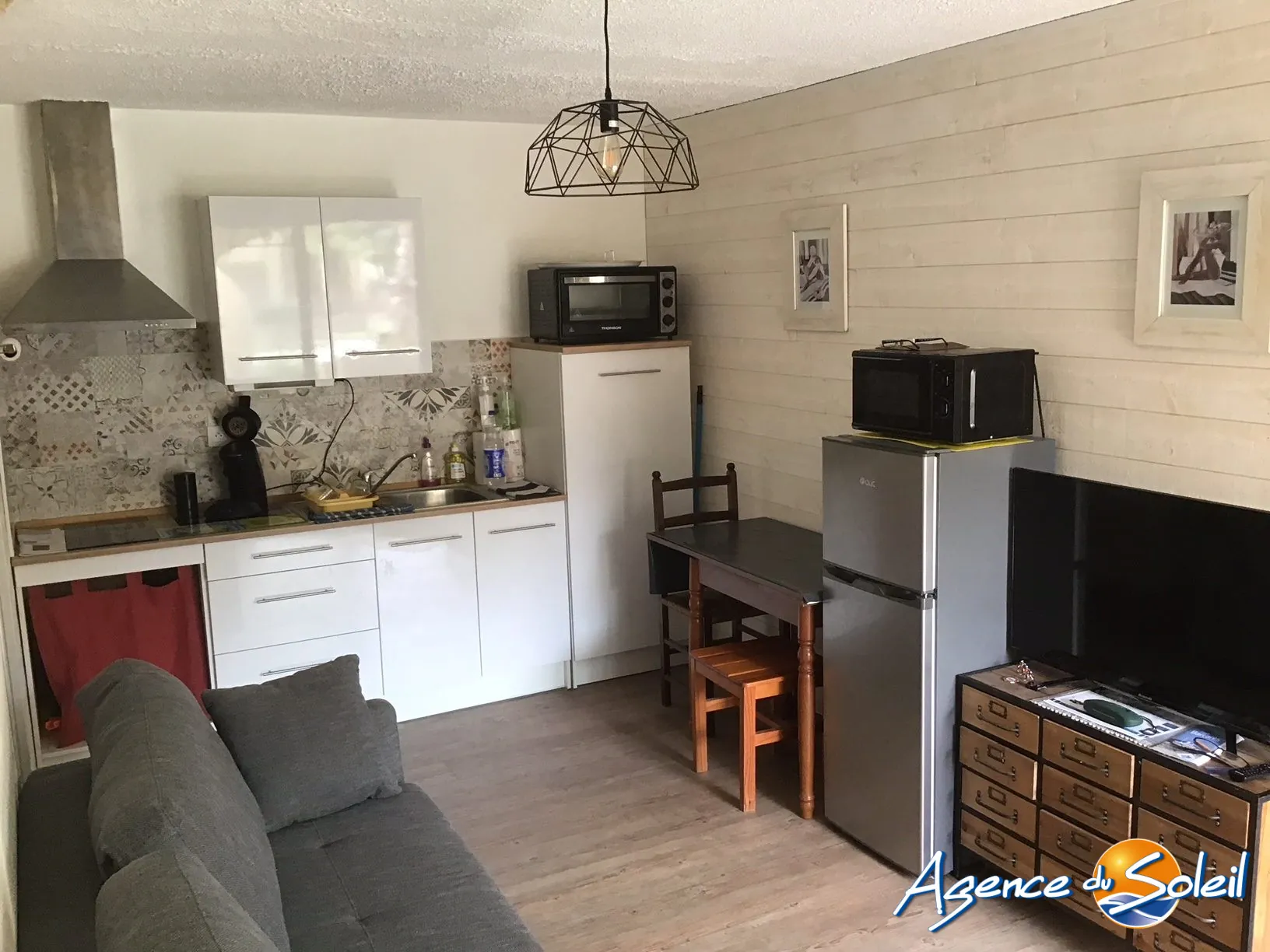 Appartement T2 à vendre près de la Grande Plage au Barcarès avec garage et terrasse