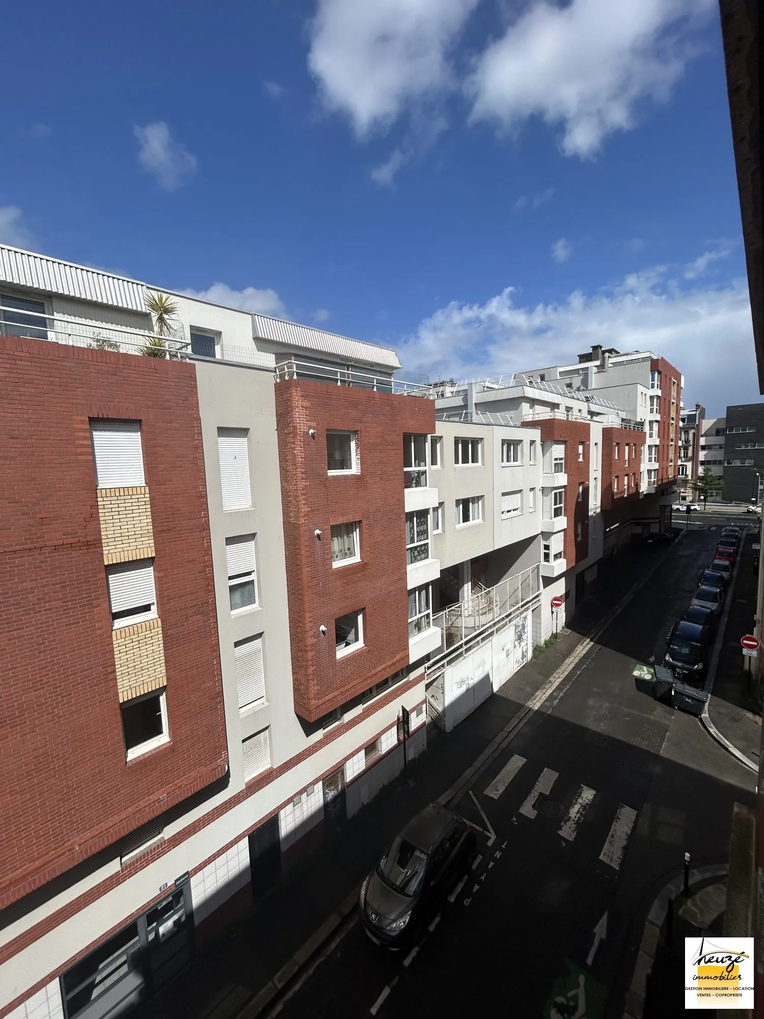 Appartement 2 chambres à vendre au dernier étage près de la gare du Havre