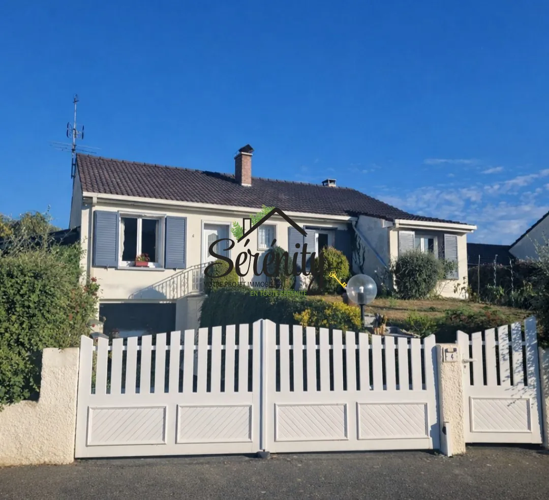 Maison de plain-pied à Bantigny avec véranda et sous-sol complet