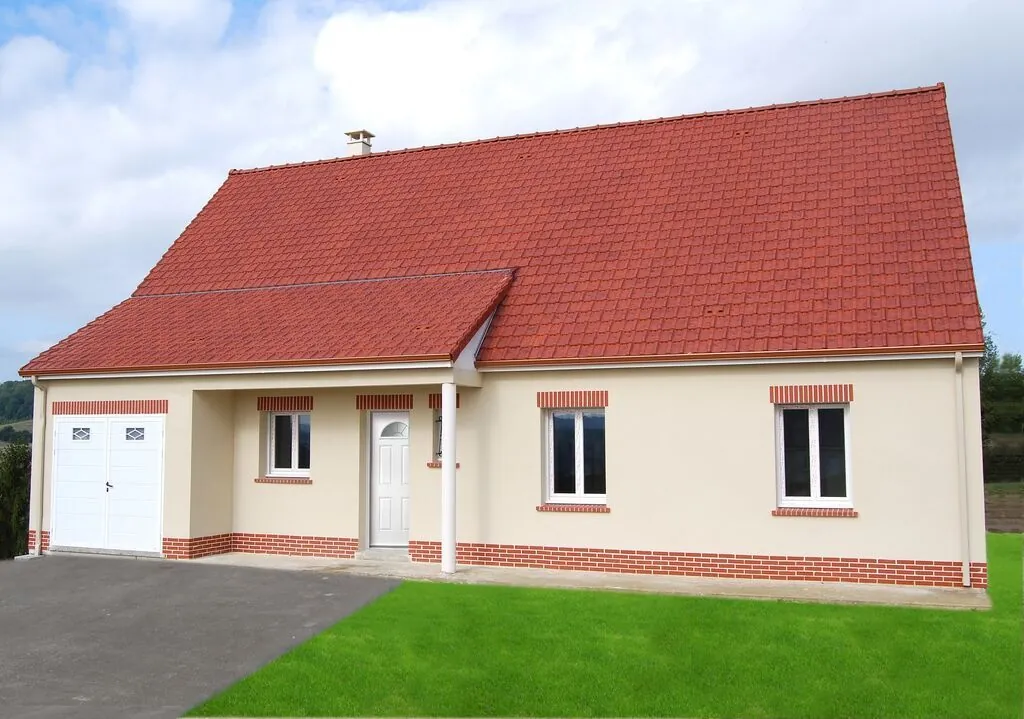 Maison de plain-pied à vendre à Vatteville-la-Rue avec 3 chambres et garage