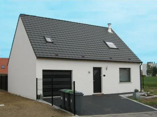 Maison contemporaine avec garage à Yvetot - Spacieuse et lumineuse