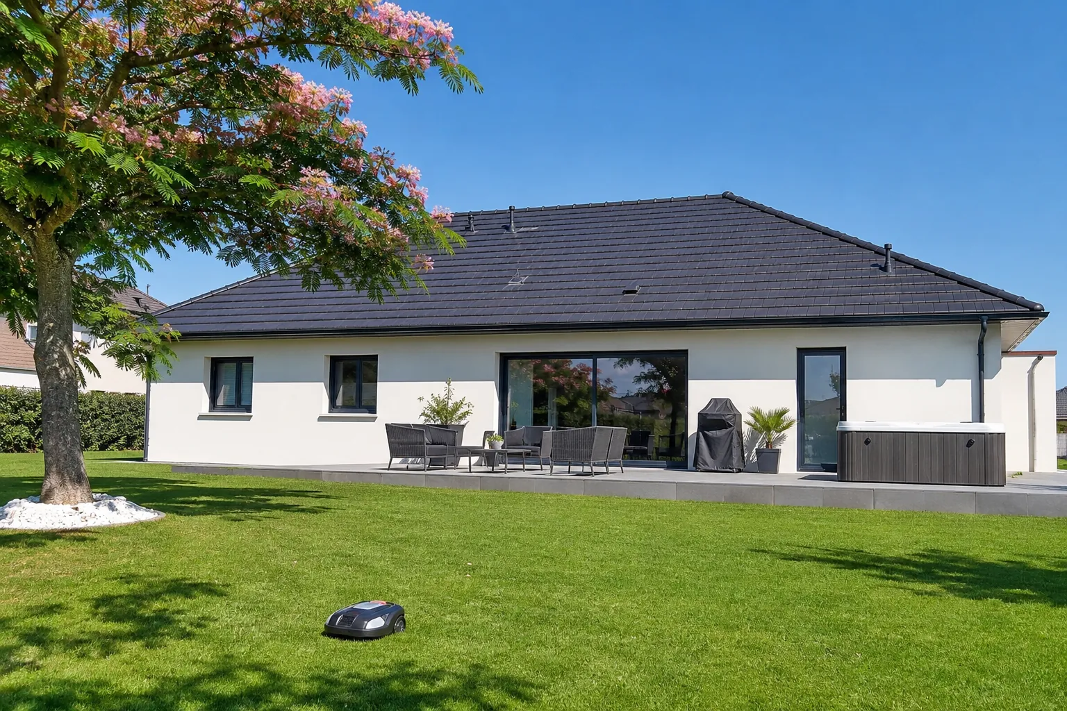 Maison familiale à Fresnay-le-Long avec grand terrain de 1400 m²